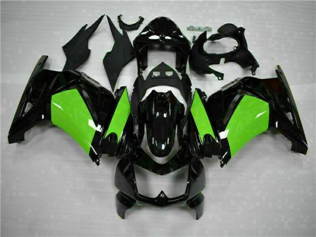 2008-2012 Schwarz Grün Kawasaki EX250 Motorrad Verkleidungen 2008-2012 Schwarz Grün Kawasaki EX250 Motorrad Verkleidungen