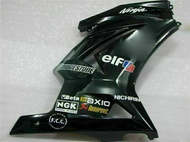 2008-2012 Schwarz Kawasaki EX250 Motorrad Verkleidung Komplett Sets 2008-2012 Schwarz Kawasaki EX250 Motorrad Verkleidung Komplett Sets
