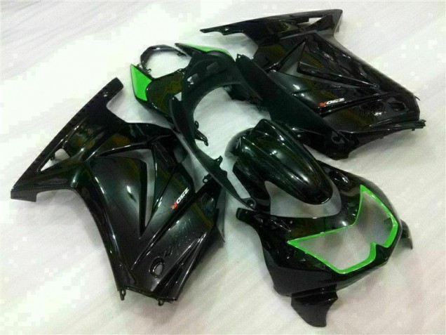 2008-2012 Schwarz Kawasaki EX250 Motorrad Verkleidung & Plastik 2008-2012 Schwarz Kawasaki EX250 Motorrad Verkleidung & Plastik