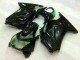 2008-2012 Schwarz Kawasaki EX250 Motorrad Verkleidung & Plastik 2008-2012 Schwarz Kawasaki EX250 Motorrad Verkleidung & Plastik