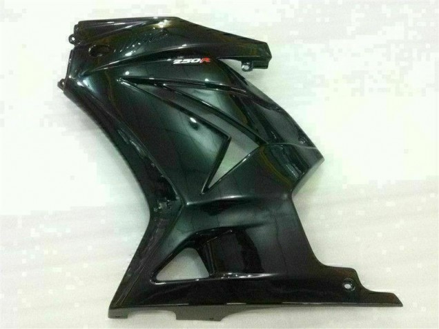 2008-2012 Schwarz Kawasaki EX250 Motorrad Verkleidung & Plastik 2008-2012 Schwarz Kawasaki EX250 Motorrad Verkleidung & Plastik