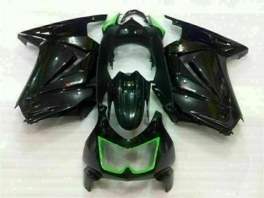 2008-2012 Schwarz Kawasaki EX250 Motorrad Verkleidung & Plastik