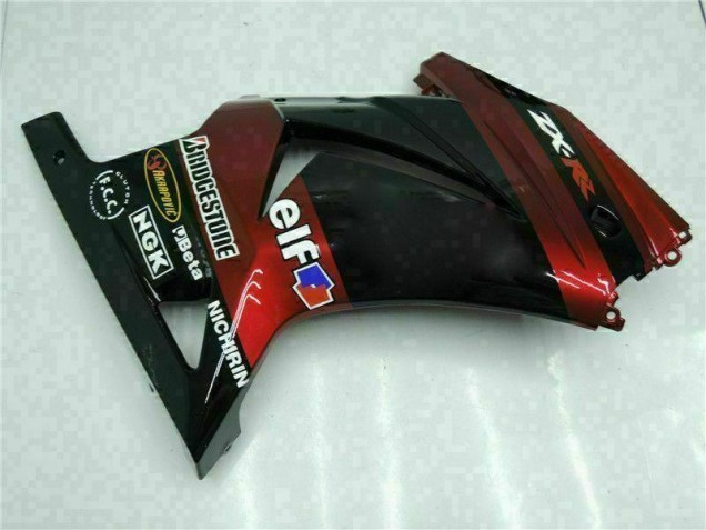 2008-2012 Schwarz Kawasaki EX250 Motorrad Verkleidungen 2008-2012 Schwarz Kawasaki EX250 Motorrad Verkleidungen