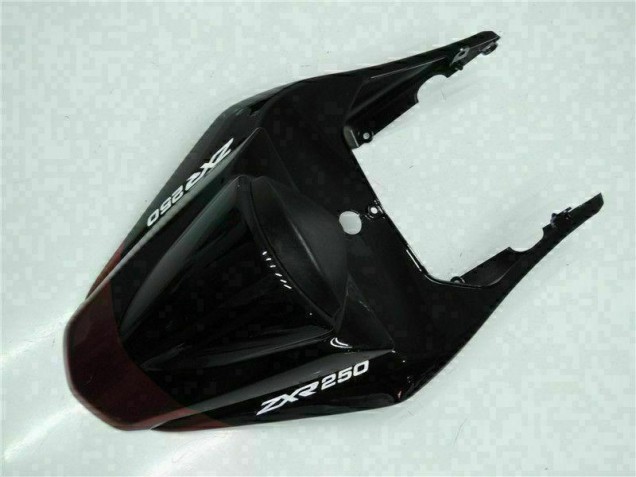 2008-2012 Schwarz Kawasaki EX250 Motorrad Verkleidungen 2008-2012 Schwarz Kawasaki EX250 Motorrad Verkleidungen