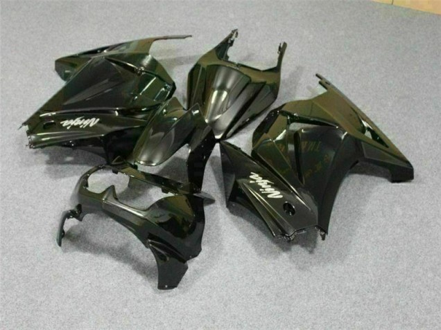 2008-2012 Schwarz Kawasaki EX250 Motorrad Vollverkleidung 2008-2012 Schwarz Kawasaki EX250 Motorrad Vollverkleidung