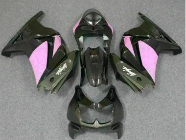 2008-2012 Schwarz Rosa Ninja Kawasaki EX250 Motorrad Verkleidung