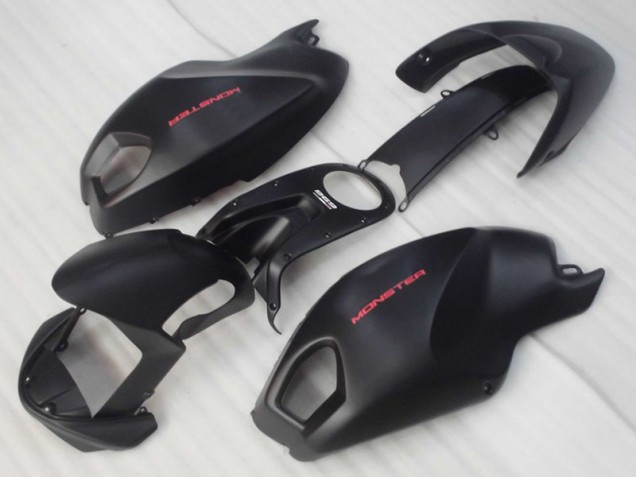 2008-2012 Schwarz Rot Monster Ducati Monster 696 Motorrad Verkleidung 2008-2012 Schwarz Rot Monster Ducati Monster 696 Motorrad Verkleidung