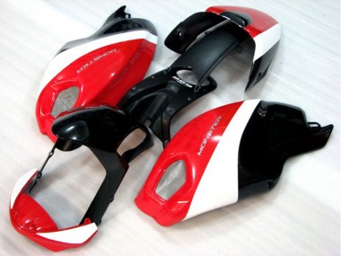 2008-2012 Schwarz Rot Weiß Monster Ducati Monster 696 Motorrad Verkleidung