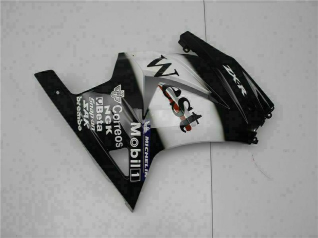 2008-2012 Schwarz West Kawasaki EX250 Motorrad Verkleidung 2008-2012 Schwarz West Kawasaki EX250 Motorrad Verkleidung