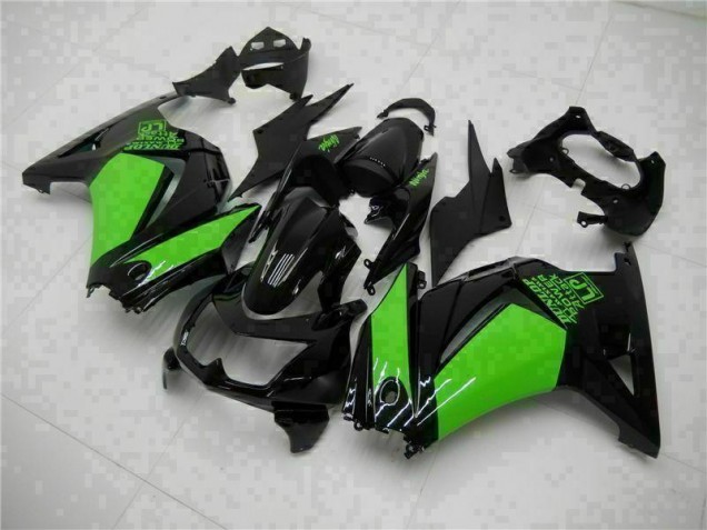 2008-2012 Schwarzer Grün Ninja Kawasaki EX250 Motorrad Verkleidung