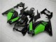2008-2012 Schwarzer Grün Ninja Kawasaki EX250 Motorrad Verkleidung