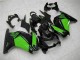 2008-2012 Schwarzer Grün Ninja Kawasaki EX250 Motorrad Verkleidung