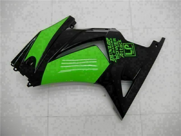 2008-2012 Schwarzer Grün Ninja Kawasaki EX250 Motorrad Verkleidung