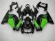 2008-2012 Schwarzer Grün Ninja Kawasaki EX250 Motorrad Verkleidung