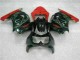 2008-2012 Schwarzer Roter Ninja Kawasaki EX250 Motorrad Verkleidung