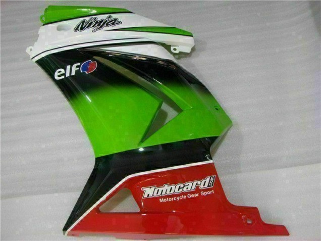 2008-2012 Weiß Grün Schwarz Ninja Kawasaki EX250 Motorrad Verkleidung 2008-2012 Weiß Grün Schwarz Ninja Kawasaki EX250 Motorrad Verkleidung