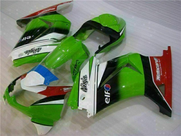 2008-2012 Weiß Grün Schwarz Ninja Kawasaki EX250 Motorrad Verkleidung 2008-2012 Weiß Grün Schwarz Ninja Kawasaki EX250 Motorrad Verkleidung