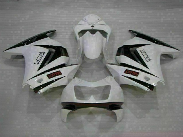 2008-2012 Weiß Schwarz Kawasaki EX250 Motorrad Verkleidung 2008-2012 Weiß Schwarz Kawasaki EX250 Motorrad Verkleidung