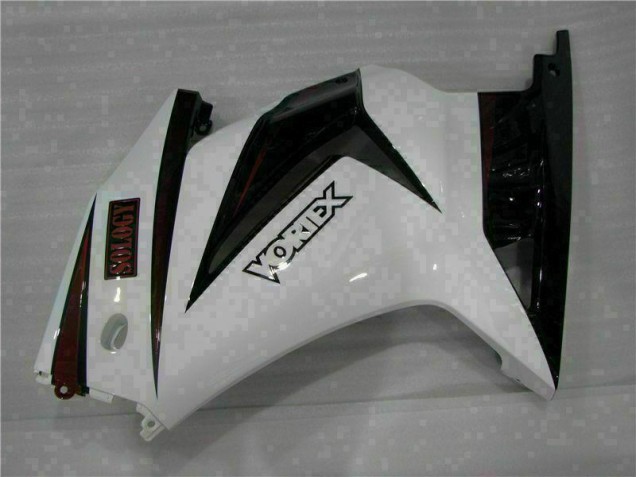 2008-2012 Weiß Schwarz Kawasaki EX250 Motorrad Verkleidung 2008-2012 Weiß Schwarz Kawasaki EX250 Motorrad Verkleidung