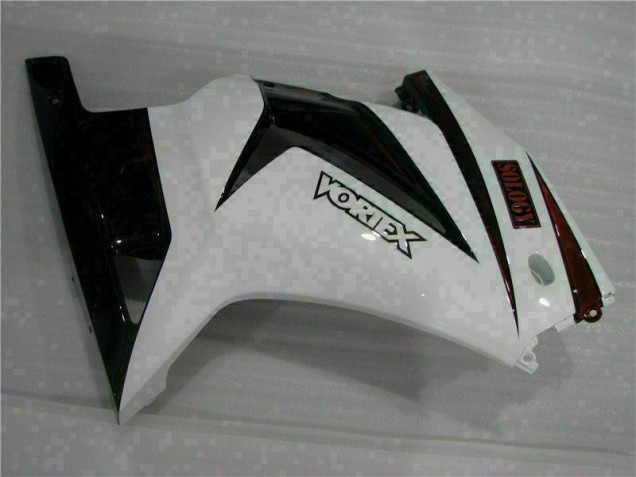 2008-2012 Weiß Schwarz Kawasaki EX250 Motorrad Verkleidung 2008-2012 Weiß Schwarz Kawasaki EX250 Motorrad Verkleidung