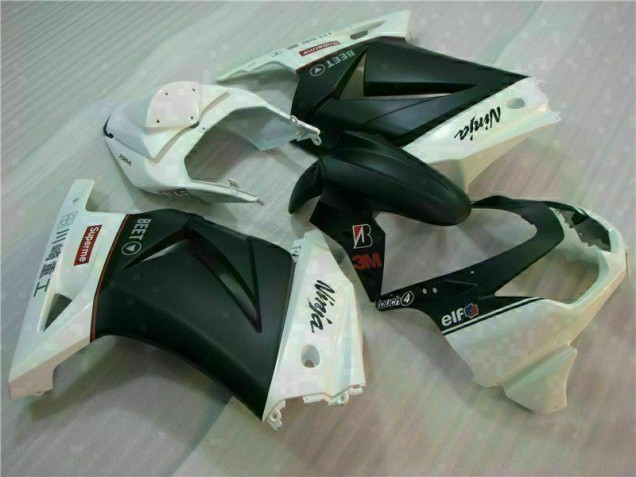 2008-2012 Weiß Schwarz Ninja 3M Kawasaki EX250 Motorrad Verkleidung 2008-2012 Weiß Schwarz Ninja 3M Kawasaki EX250 Motorrad Verkleidung