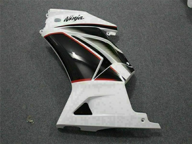 2008-2012 Weiß Schwarz Ninja Kawasaki EX250 Motorrad Verkleidungen