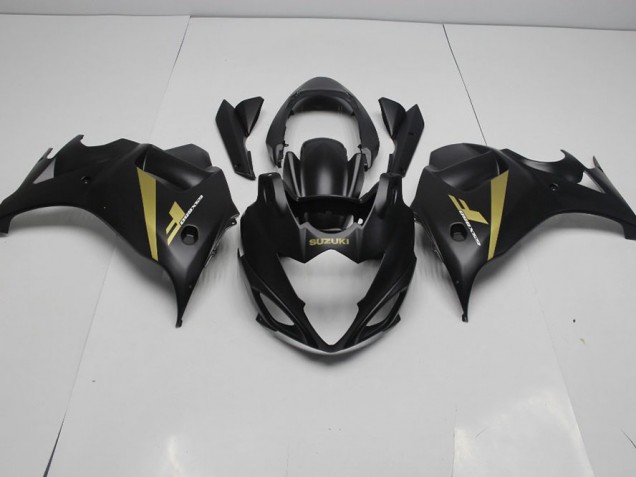 2008-2013 Schwarz Gold Suzuki GSX650F Motorrad Verkleidung 2008-2013 Schwarz Gold Suzuki GSX650F Motorrad Verkleidung