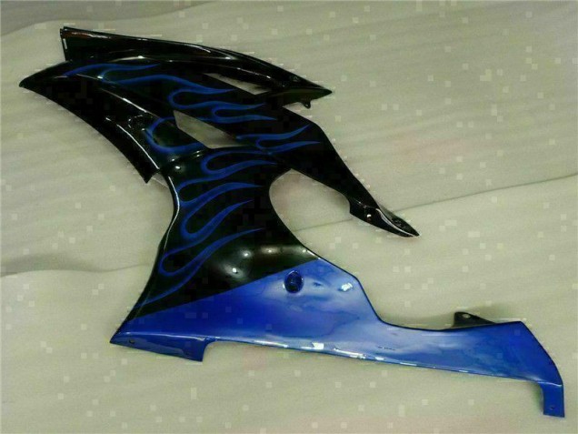 2008-2016 Blau Flamme Schwarz Yamaha YZF R6 Motorrad Verkleidung 2008-2016 Blau Flamme Schwarz Yamaha YZF R6 Motorrad Verkleidung