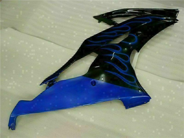 2008-2016 Blau Flamme Schwarz Yamaha YZF R6 Motorrad Verkleidung 2008-2016 Blau Flamme Schwarz Yamaha YZF R6 Motorrad Verkleidung