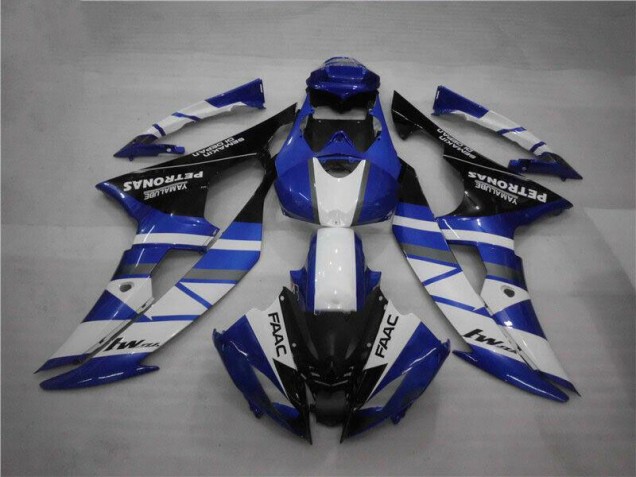 2008-2016 Blau Weiß FAAC Yamaha YZF R6 Motorrad Verkleidung 2008-2016 Blau Weiß FAAC Yamaha YZF R6 Motorrad Verkleidung