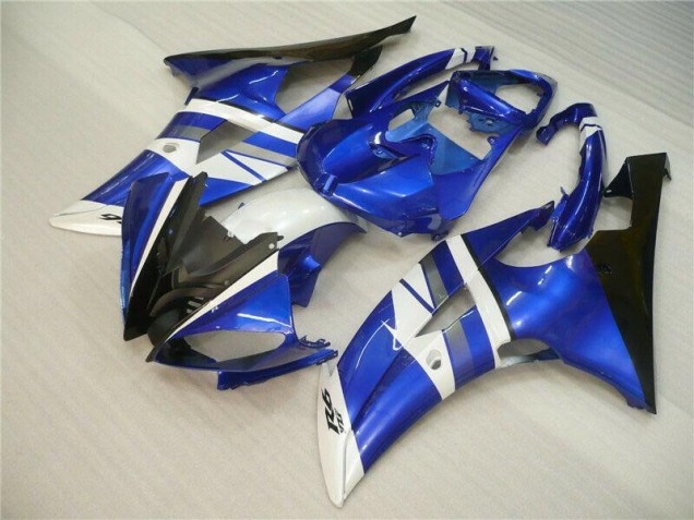 2008-2016 Blau Weiß Schwarz Yamaha YZF R6 Motorrad Verkleidungen 2008-2016 Blau Weiß Schwarz Yamaha YZF R6 Motorrad Verkleidungen