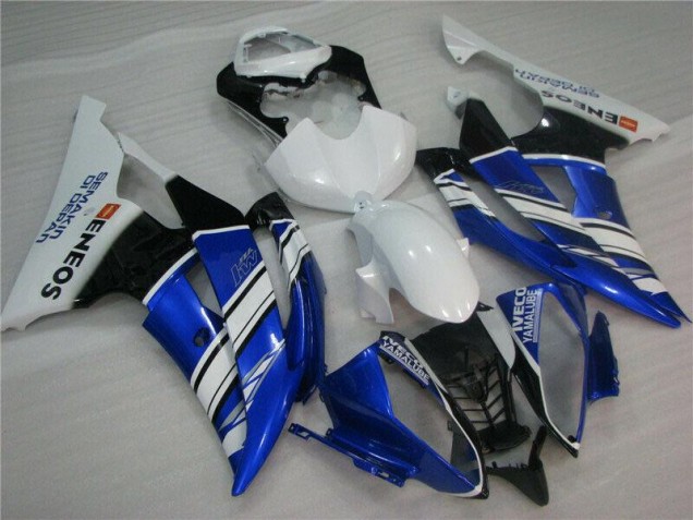 2008-2016 Blau Weiß Yamaha YZF R6 Motorrad Verkleidung 2008-2016 Blau Weiß Yamaha YZF R6 Motorrad Verkleidung