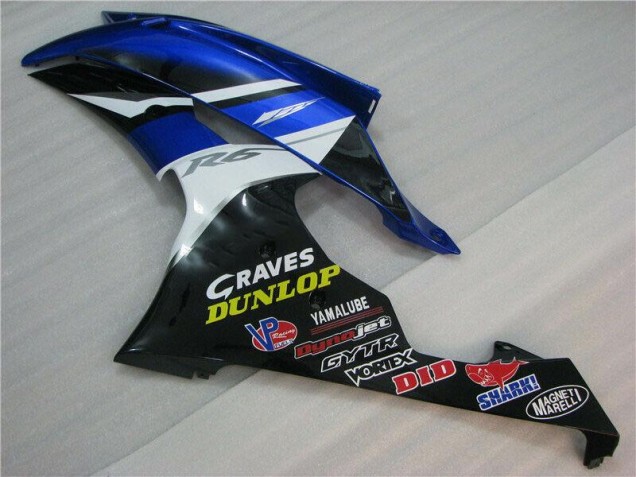 2008-2016 Blau Yamaha YZF R6 Motorrad Verkleidung & Plastik 2008-2016 Blau Yamaha YZF R6 Motorrad Verkleidung & Plastik