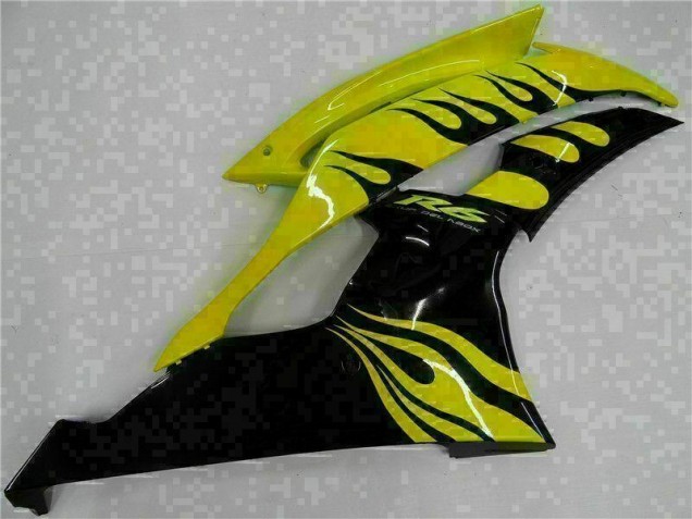 2008-2016 Gelb Schwarz Yamaha YZF R6 Motorrad Verkleidung 2008-2016 Gelb Schwarz Yamaha YZF R6 Motorrad Verkleidung
