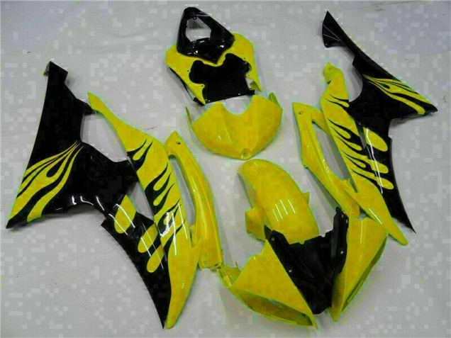 2008-2016 Gelb Yamaha YZF R6 Motorrad Verkleidung 2008-2016 Gelb Yamaha YZF R6 Motorrad Verkleidung