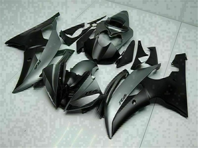2008-2016 Grau Schwarz Yamaha YZF R6 Motorrad Verkleidungen 2008-2016 Grau Schwarz Yamaha YZF R6 Motorrad Verkleidungen