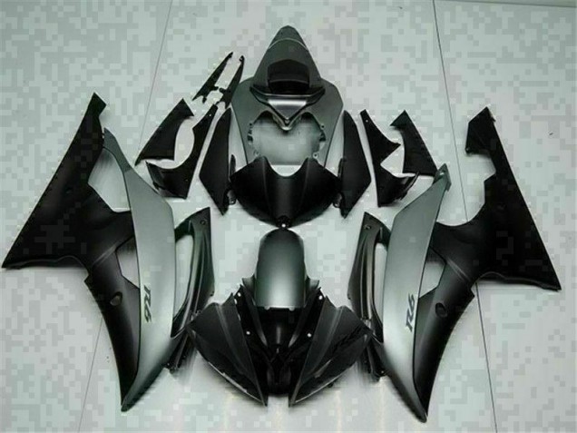 2008-2016 Grau Schwarz Yamaha YZF R6 Motorrad Verkleidungen 2008-2016 Grau Schwarz Yamaha YZF R6 Motorrad Verkleidungen