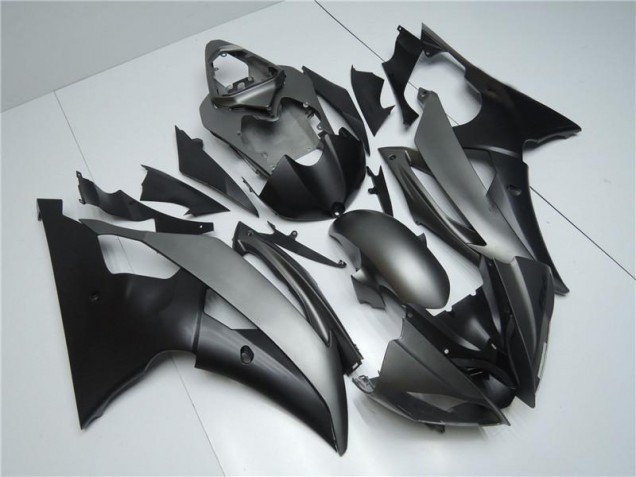 2008-2016 Grau Schwarz Yamaha YZF R6 Motorrad Vollverkleidung 2008-2016 Grau Schwarz Yamaha YZF R6 Motorrad Vollverkleidung