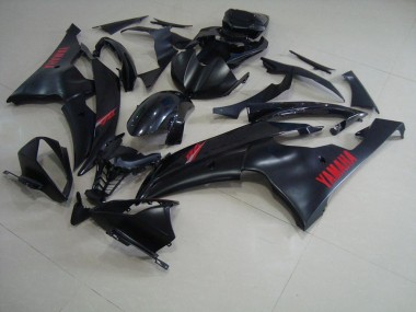 2008-2016 Matt Schwarz Yamaha YZF R6 Motorrad Verkleidungen