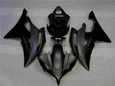 2008-2016 Matt Schwarz Yamaha YZF R6 Motorrad Vollverkleidung