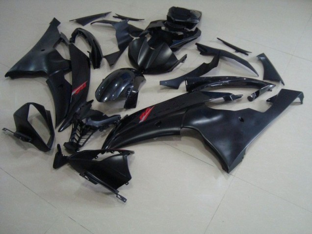 2008-2016 Matt Schwarz glänzendes Schwarz Yamaha YZF R6 Motorrad Verkleidung 2008-2016 Matt Schwarz glänzendes Schwarz Yamaha YZF R6 Motorrad Verkleidung