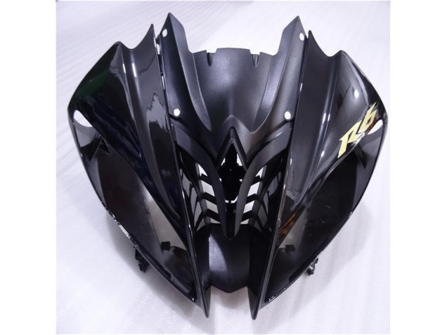 2008-2016 Matt schwarz glänzend Yamaha YZF R6 Motorrad Verkleidung 2008-2016 Matt schwarz glänzend Yamaha YZF R6 Motorrad Verkleidung