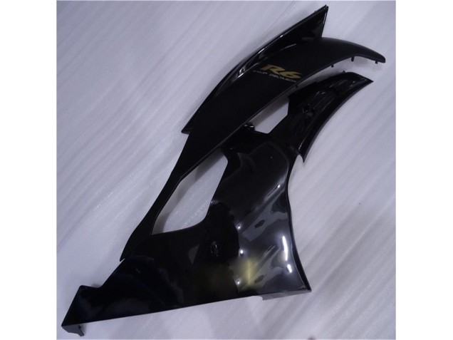 2008-2016 Matt schwarz glänzend Yamaha YZF R6 Motorrad Verkleidung 2008-2016 Matt schwarz glänzend Yamaha YZF R6 Motorrad Verkleidung