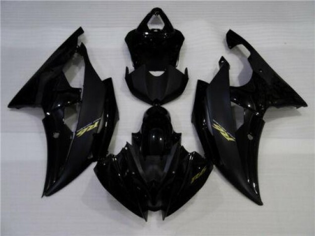 2008-2016 Matt schwarz glänzend Yamaha YZF R6 Motorrad Verkleidung 2008-2016 Matt schwarz glänzend Yamaha YZF R6 Motorrad Verkleidung