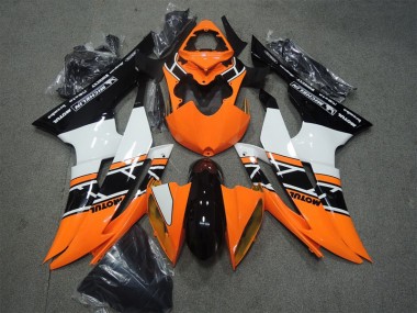 2008-2016 Orange Schwarz Motul Yamaha YZF R6 Motorrad Verkleidung