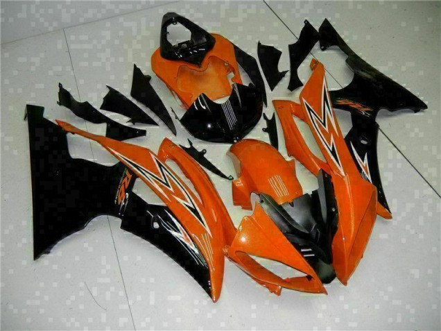 2008-2016 Orange Schwarz Yamaha YZF R6 Motorrad Verkleidung 2008-2016 Orange Schwarz Yamaha YZF R6 Motorrad Verkleidung