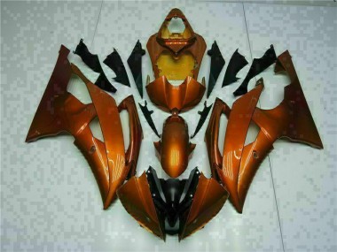 2008-2016 Orange Yamaha YZF R6 Motorrad Verkleidung