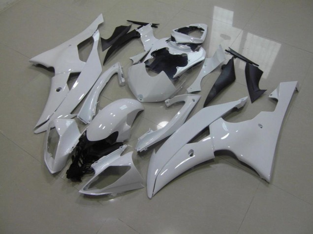 2008-2016 Perl Weiß ohne Aufkleber Yamaha YZF R6 Motorrad Verkleidung 2008-2016 Perl Weiß ohne Aufkleber Yamaha YZF R6 Motorrad Verkleidung