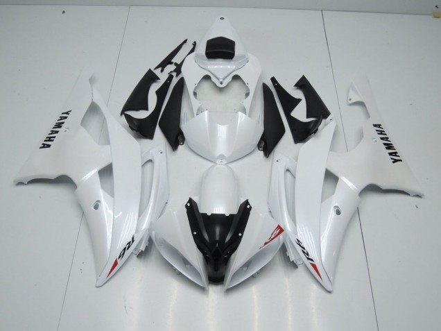2008-2016 Perl Weiß und roter Aufkleber Yamaha YZF R6 Motorrad Verkleidung 2008-2016 Perl Weiß und roter Aufkleber Yamaha YZF R6 Motorrad Verkleidung
