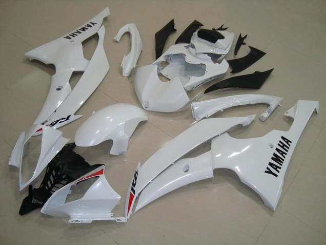 2008-2016 Perl weiß Yamaha YZF R6 Motorrad Vollverkleidung 2008-2016 Perl weiß Yamaha YZF R6 Motorrad Vollverkleidung